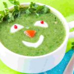 Green peas & Lettuce soup